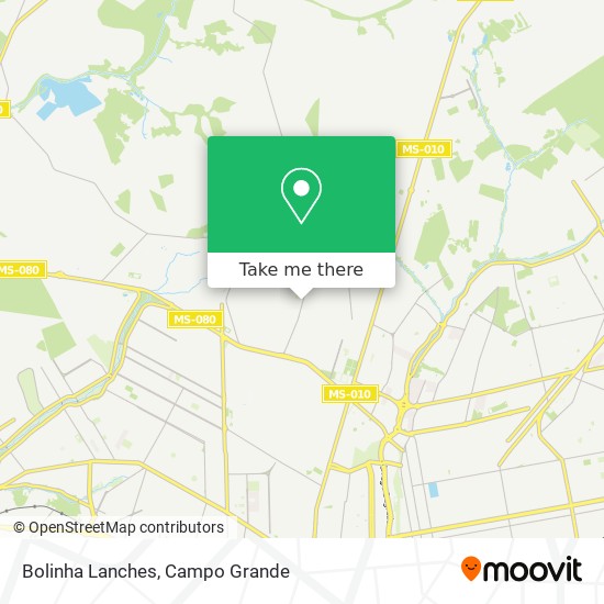 Mapa Bolinha Lanches