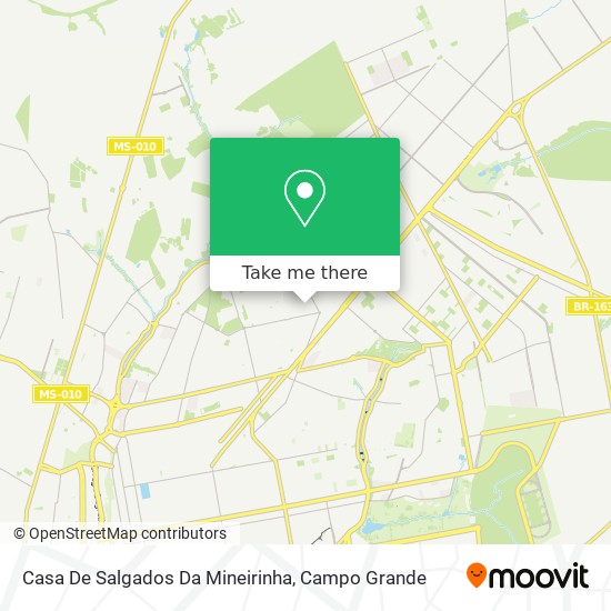 Casa De Salgados Da Mineirinha map