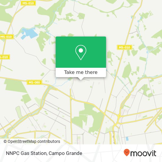 NNPC Gas Station map