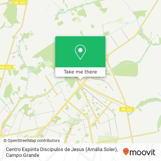 Centro Espírita Discípulos de Jesus (Amália Soler) map