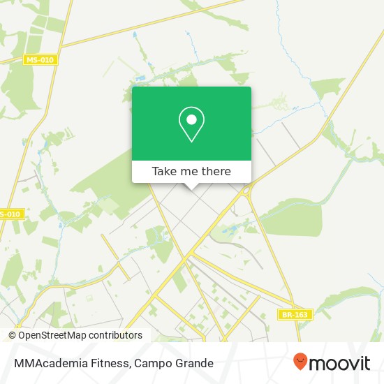 MMAcademia Fitness map