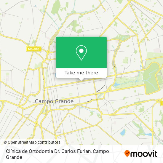 Clínica de Ortodontia Dr. Carlos Furlan map