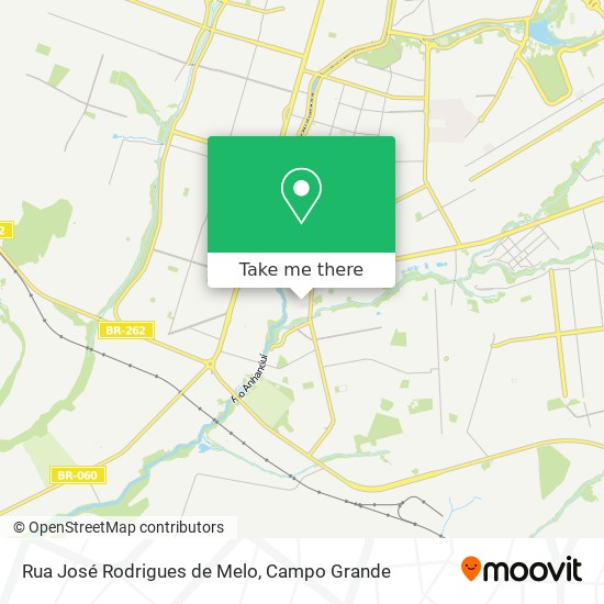 Rua José Rodrigues de Melo map