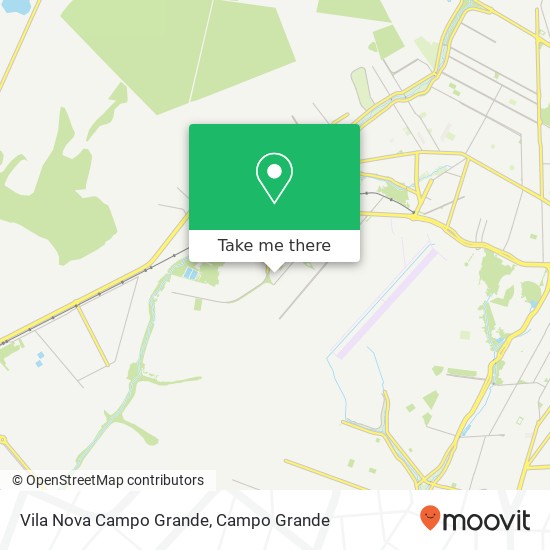 Mapa Vila Nova Campo Grande