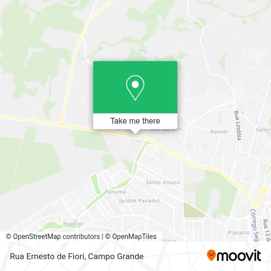 Rua Ernesto de Fiori map