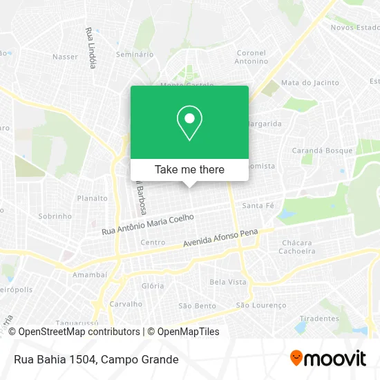 Rua Bahia 1504 map