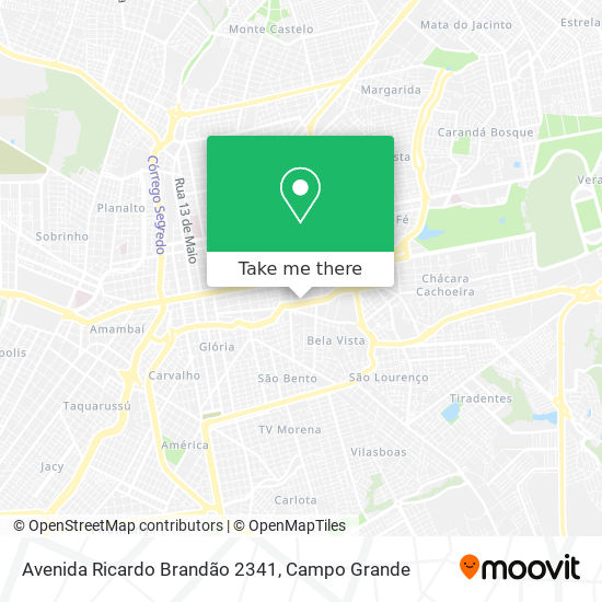 Avenida Ricardo Brandão 2341 map
