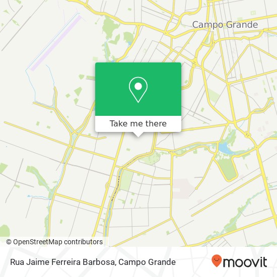 Mapa Rua Jaime Ferreira Barbosa