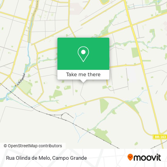 Rua Olinda de Melo map