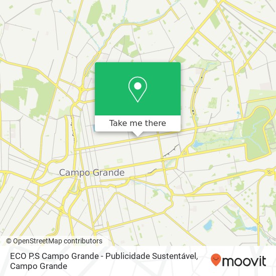 ECO P.S Campo Grande - Publicidade Sustentável map