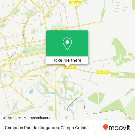 Garaparia Parada obrigatória map