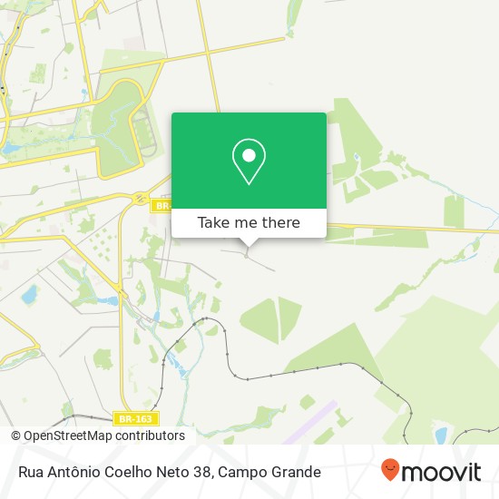 Mapa Rua Antônio Coelho Neto 38