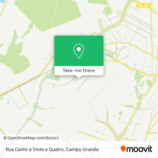 Rua Cento e Vinte e Quatro map