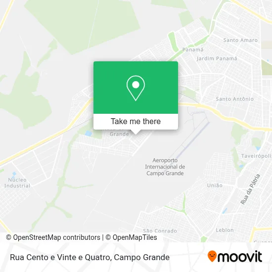 Rua Cento e Vinte e Quatro map