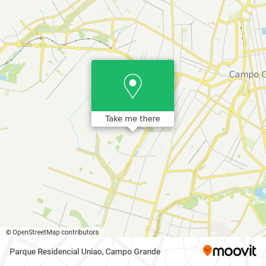 Mapa Parque Residencial Uniao