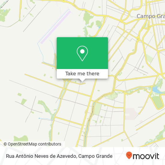 Rua Antônio Neves de Azevedo map