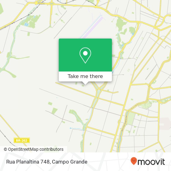 Mapa Rua Planaltina 748