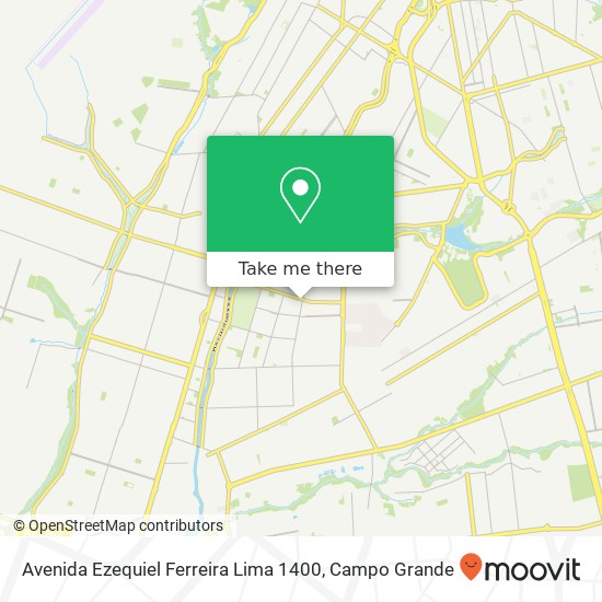 Avenida Ezequiel Ferreira Lima 1400 map