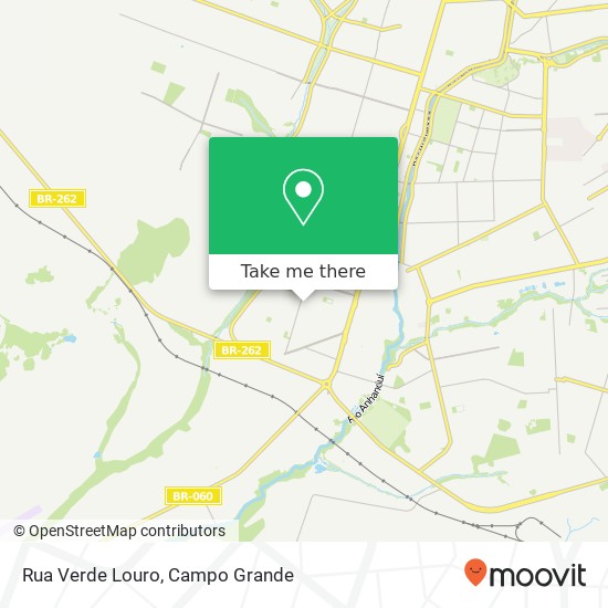 Rua Verde Louro map