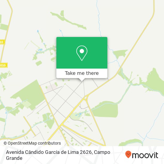 Avenida Cândido García de Lima 2626 map