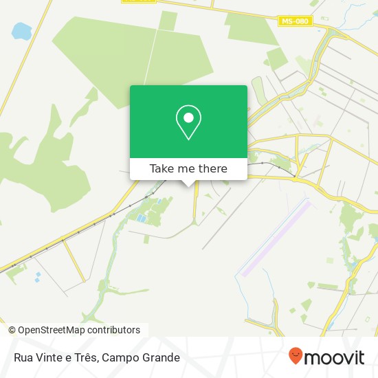 Rua Vinte e Três map