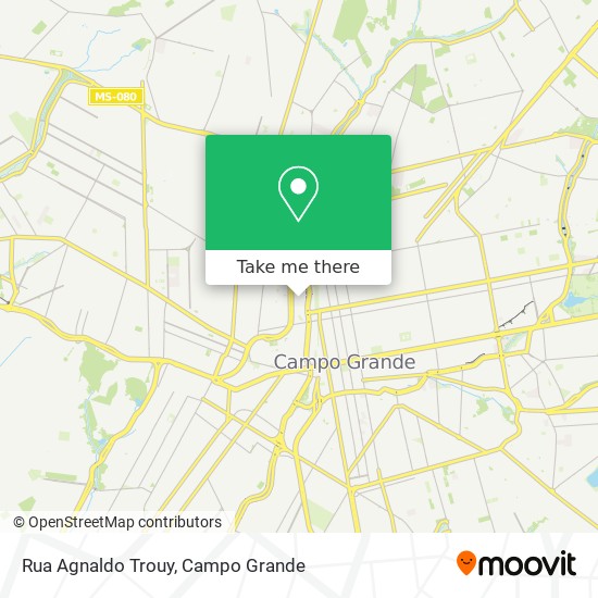 Mapa Rua Agnaldo Trouy
