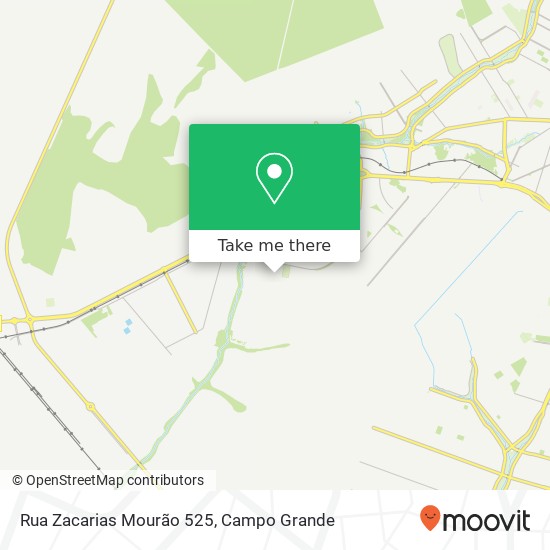 Rua Zacarias Mourão 525 map