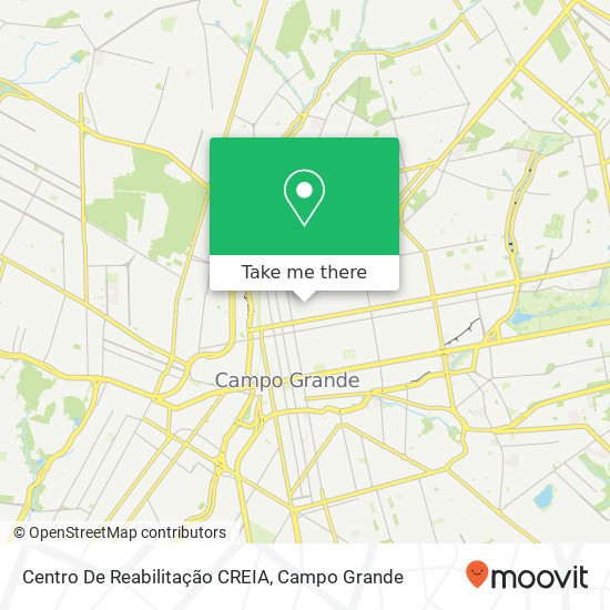 Centro De Reabilitação CREIA map