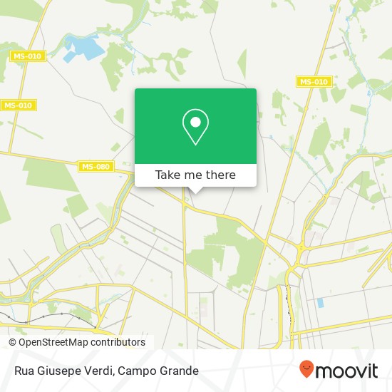 Rua Giusepe Verdi map