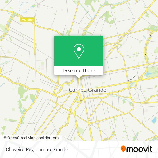 Chaveiro Rey map