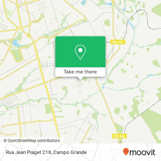 Rua Jean Piaget 218 map