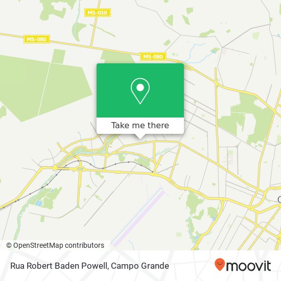 Rua Robert Baden Powell map