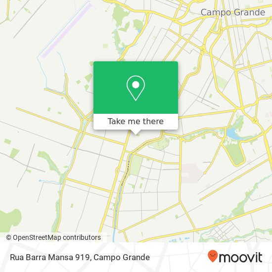 Mapa Rua Barra Mansa 919