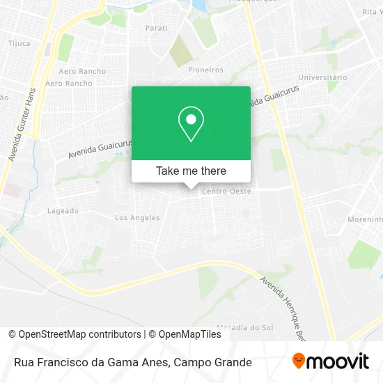 Rua Francisco da Gama Anes map