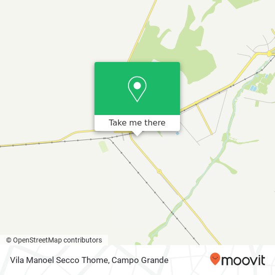 Mapa Vila Manoel Secco Thome