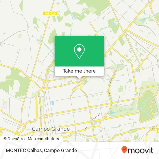 Mapa MONTEC Calhas