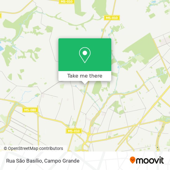 Rua São Basílio map