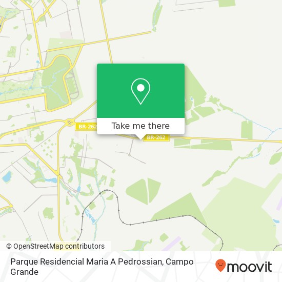 Parque Residencial Maria A Pedrossian map