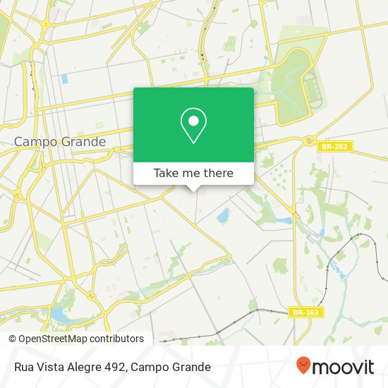 Mapa Rua Vista Alegre 492