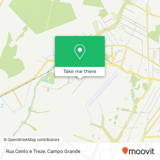 Rua Cento e Treze map