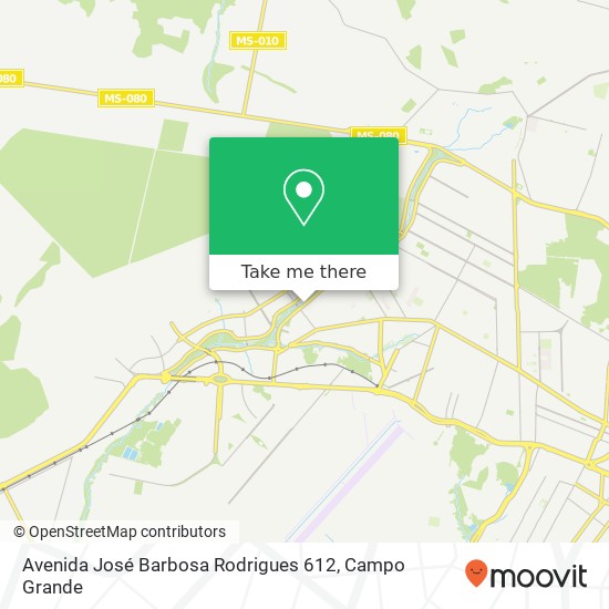 Avenida José Barbosa Rodrigues 612 map