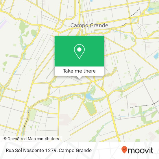 Mapa Rua Sol Nascente 1279