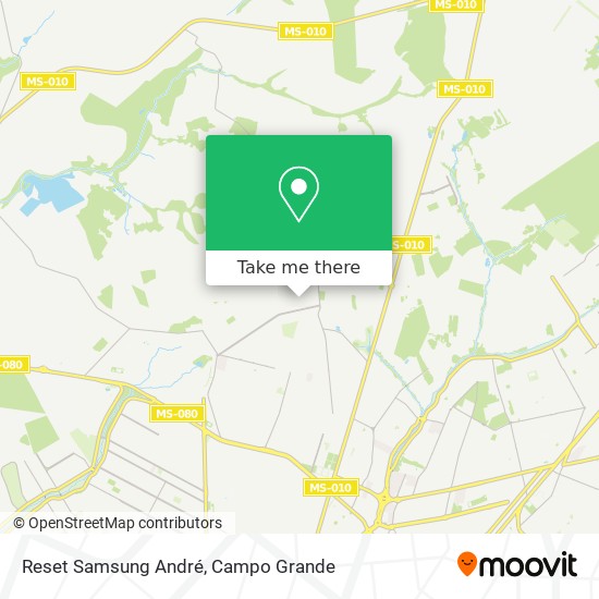 Mapa Reset Samsung André