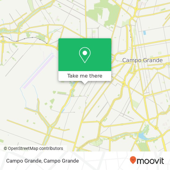 Campo Grande map