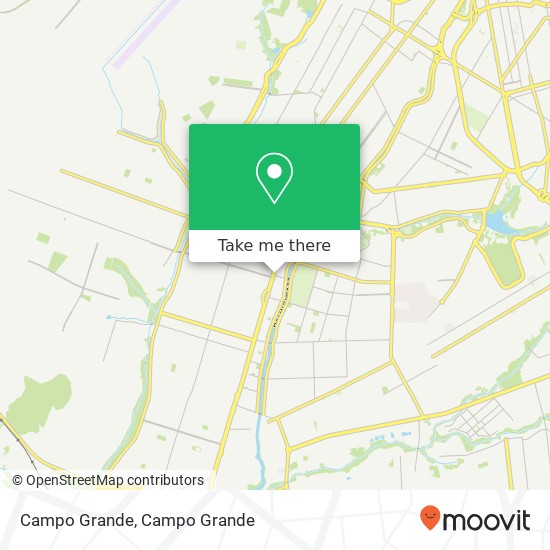 Campo Grande map