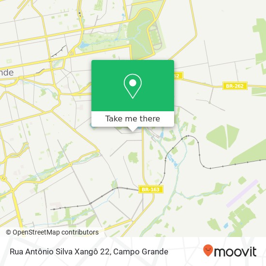 Mapa Rua Antônio Silva Xangô 22