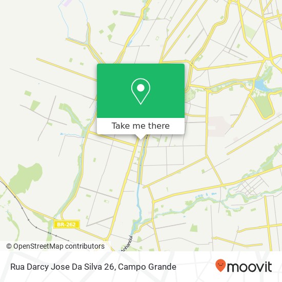 Mapa Rua Darcy Jose Da Silva 26