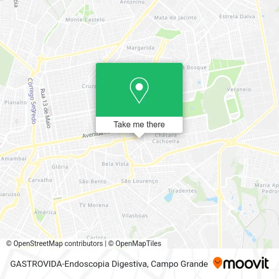 GASTROVIDA-Endoscopia Digestiva map