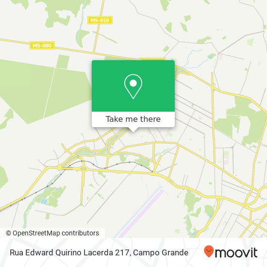 Rua Edward Quirino Lacerda 217 map