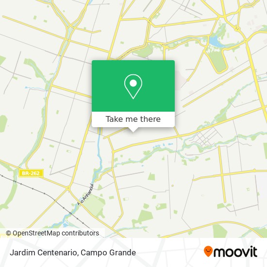 Jardim Centenario map